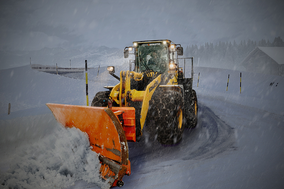 snow plow contractor