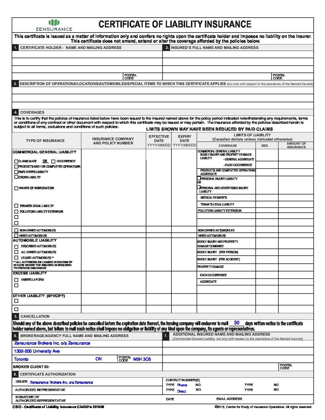 Canadian Auto Id Card Pdf