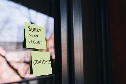 closed Business closure sign