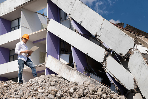 Construction Building Damage