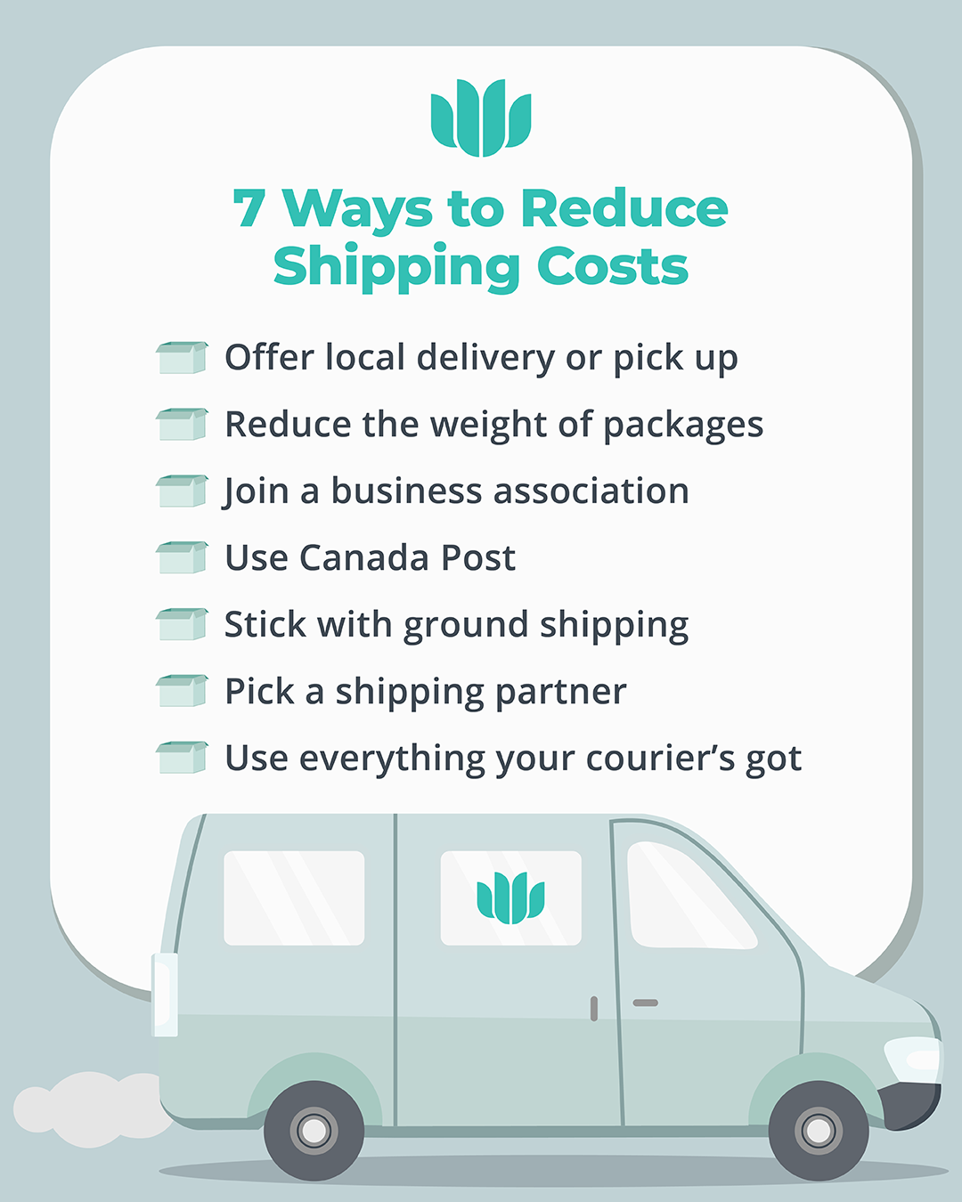 Save On Shipping - Infographic