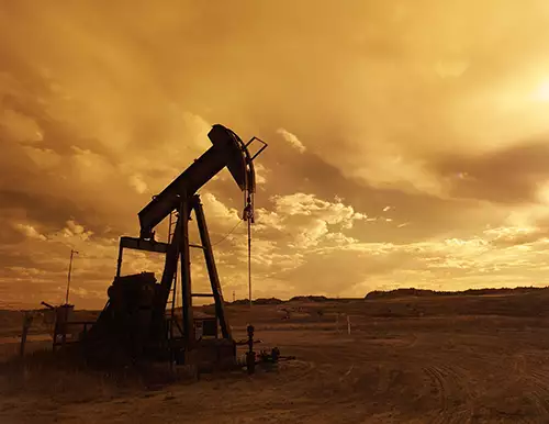 oil drilling site shut down