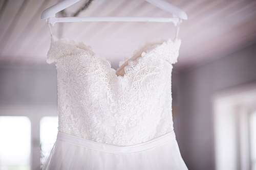 wedding-dress wedding dress on a hanger