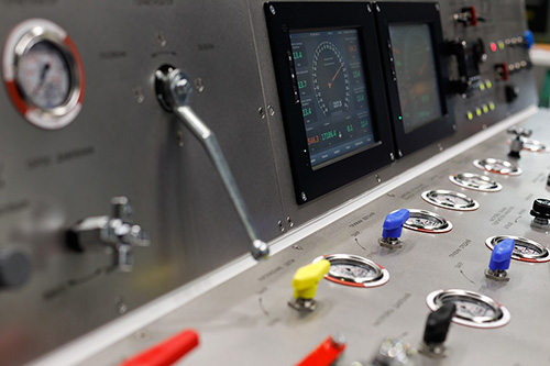 control-room Oil drilling control room