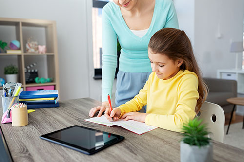 Tutor Tutor with student