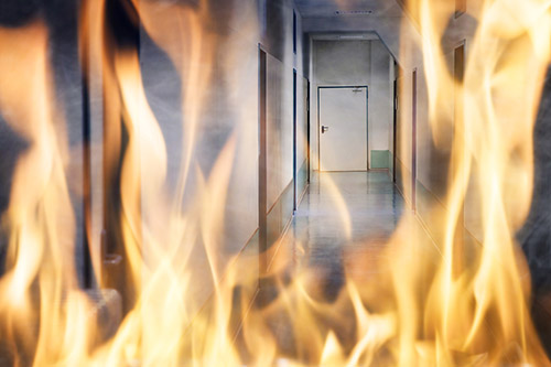 building-fire commercial building fire
