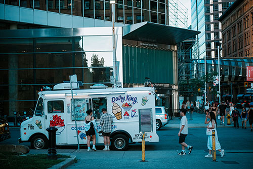 ice cream truck