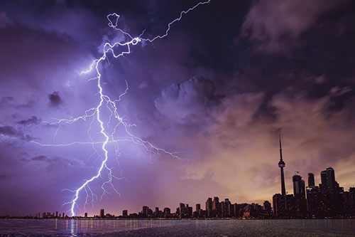 thunder-storm Commercial Insurance Canada Scenario