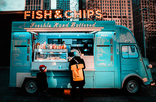 food-truck food truck vehicle