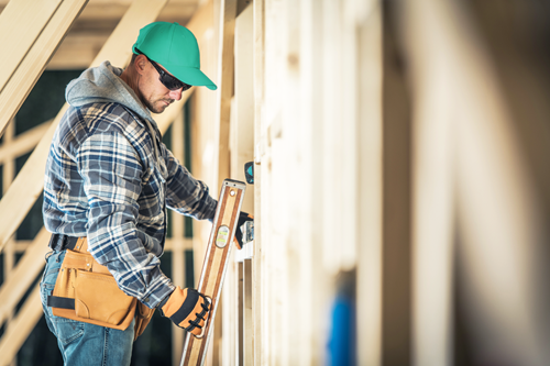 A subcontractor on a worksite