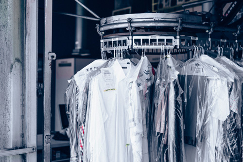 clothing-dry-cleaner Clothes at Dry Cleaners