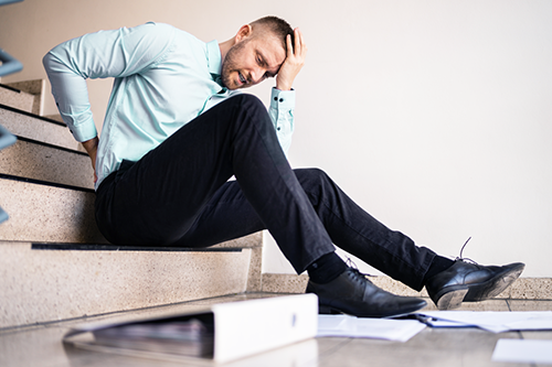 Customer falling at your property Customer falling at your property