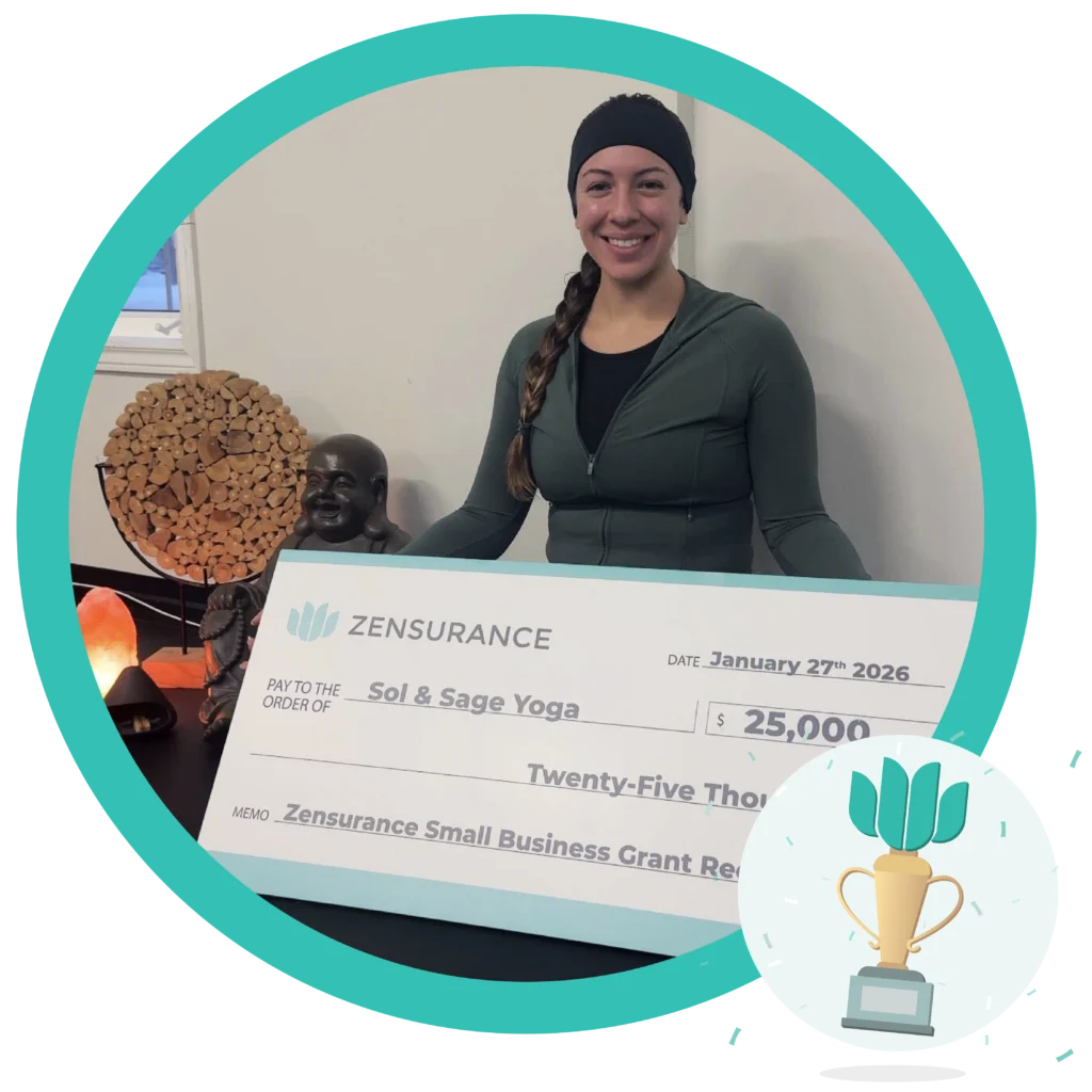 $25,000 Zensurance Small Business Grant Recipient Sol & Sage Yoga